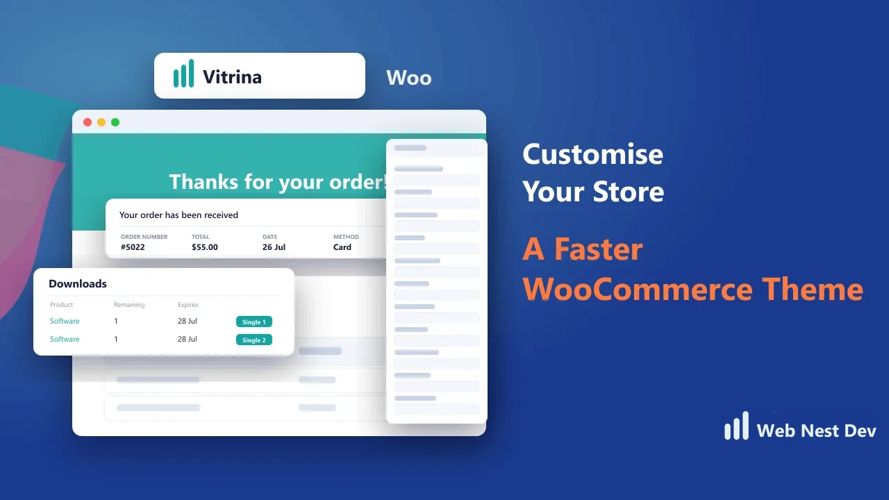 Vitrina — WooCommerce Theme