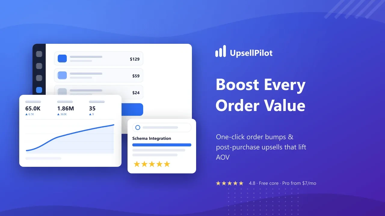 UpsellPilot — Bumps & Upsells