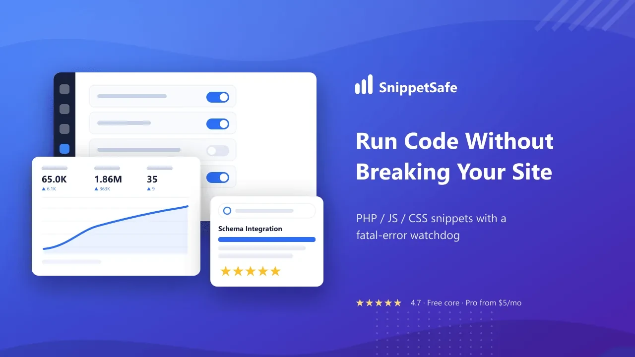 SnippetSafe — Code Snippets