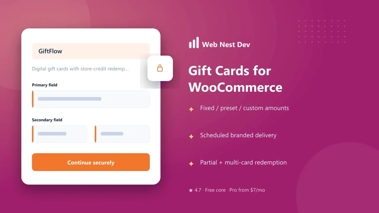 GiftFlow — Gift Cards