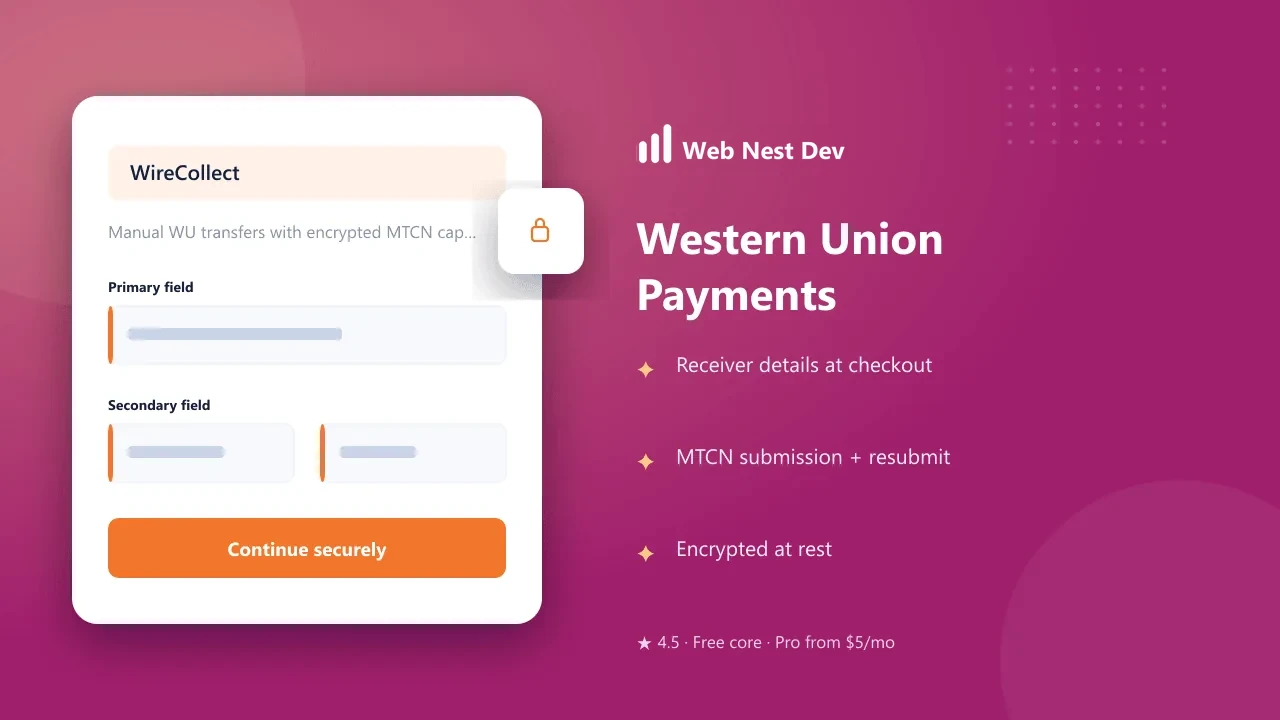 WireCollect — Western Union