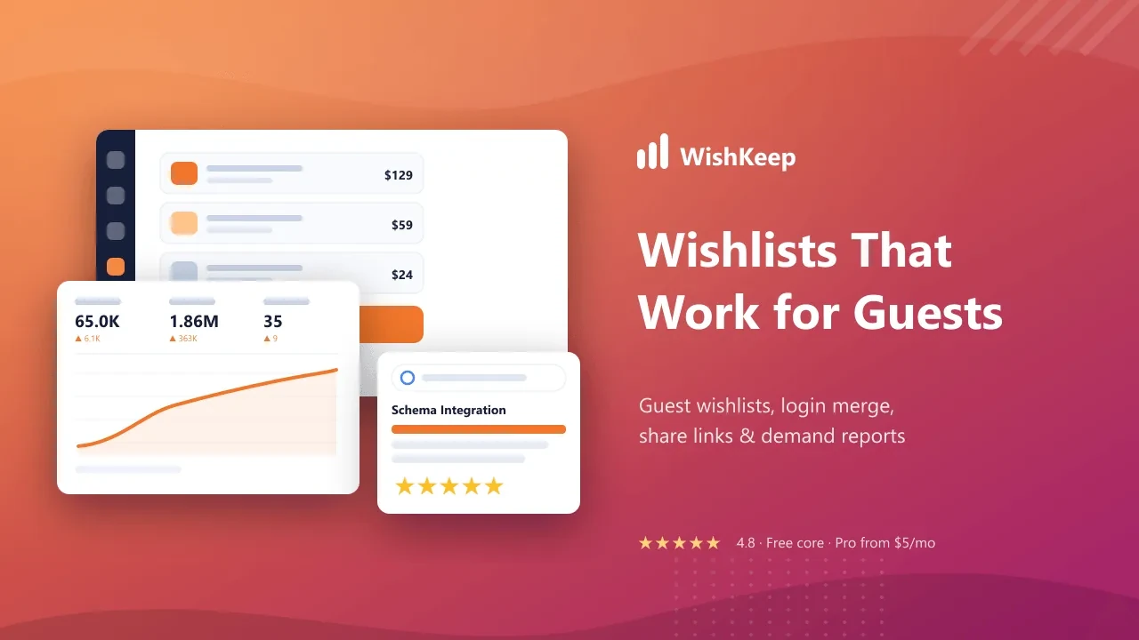 WishKeep — Wishlist